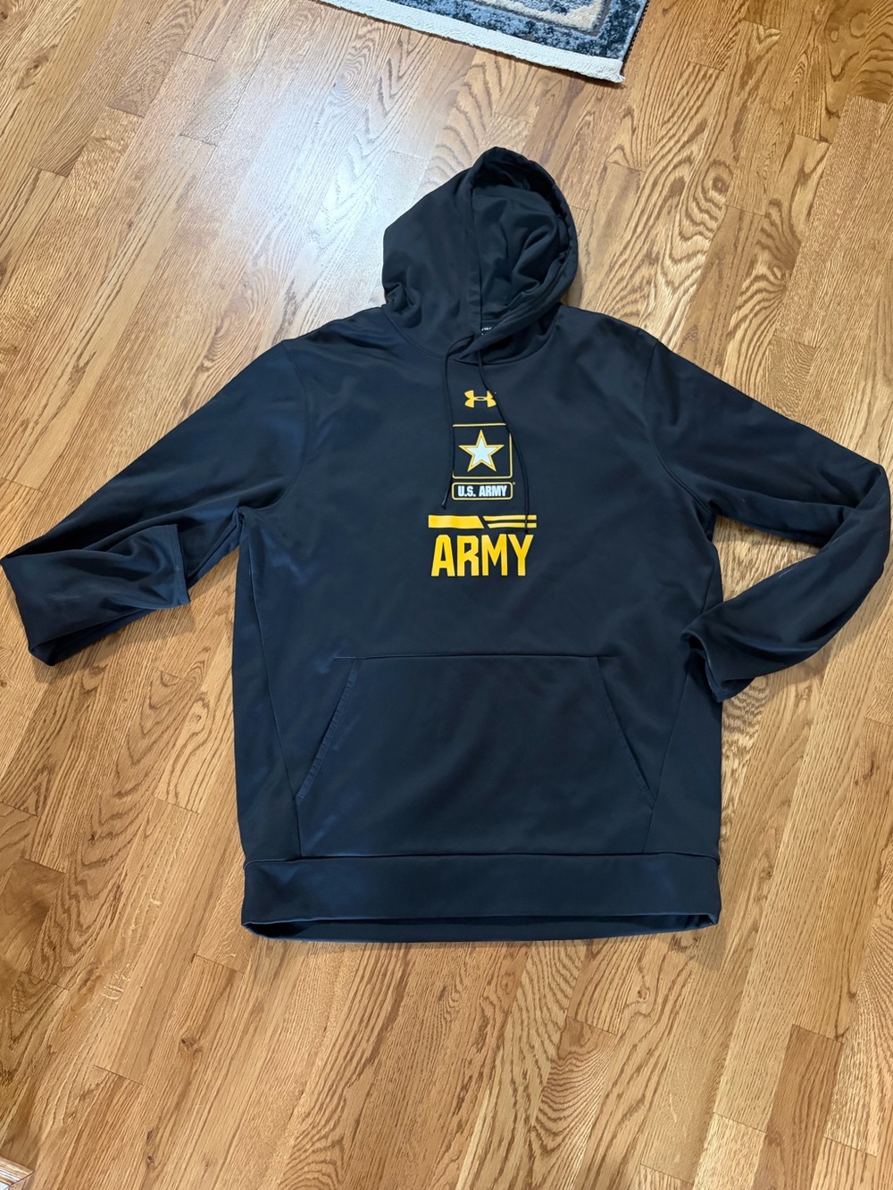 Under Armour U.S. Army Black & Gold Performance Hoodie